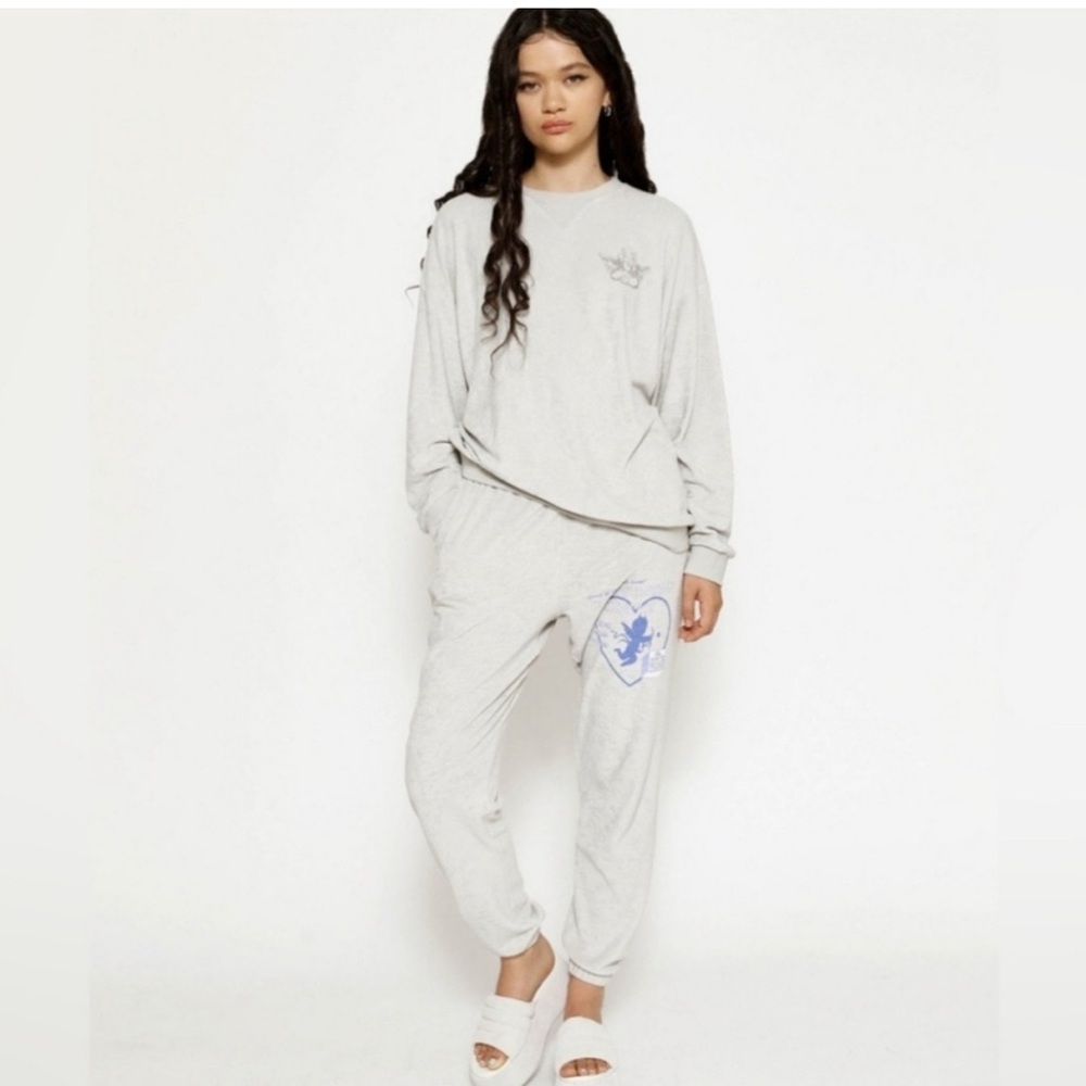 Boys lie sweats and sweatshirt